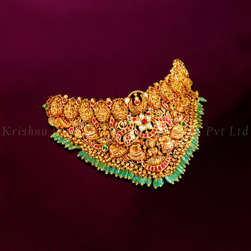 22K Bridal Lakshmi Choker