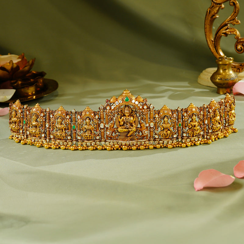 22K Gold Laxmi Devi Bridal Vaddanam