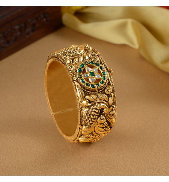 Perfect Peacock Floral Kada