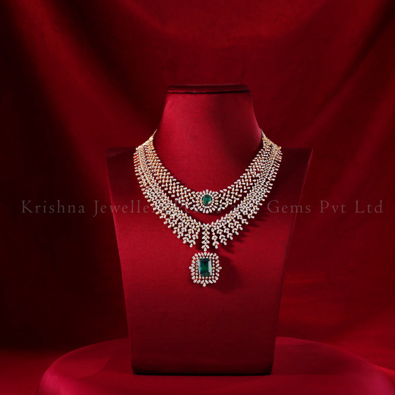 Fairytale Glow Pearl & Stone Necklace (18K)