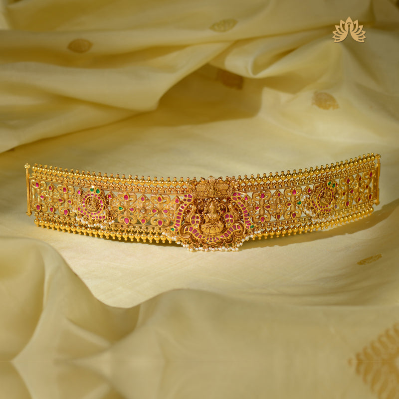 22K Gold Laxmi Devi Vaddanam