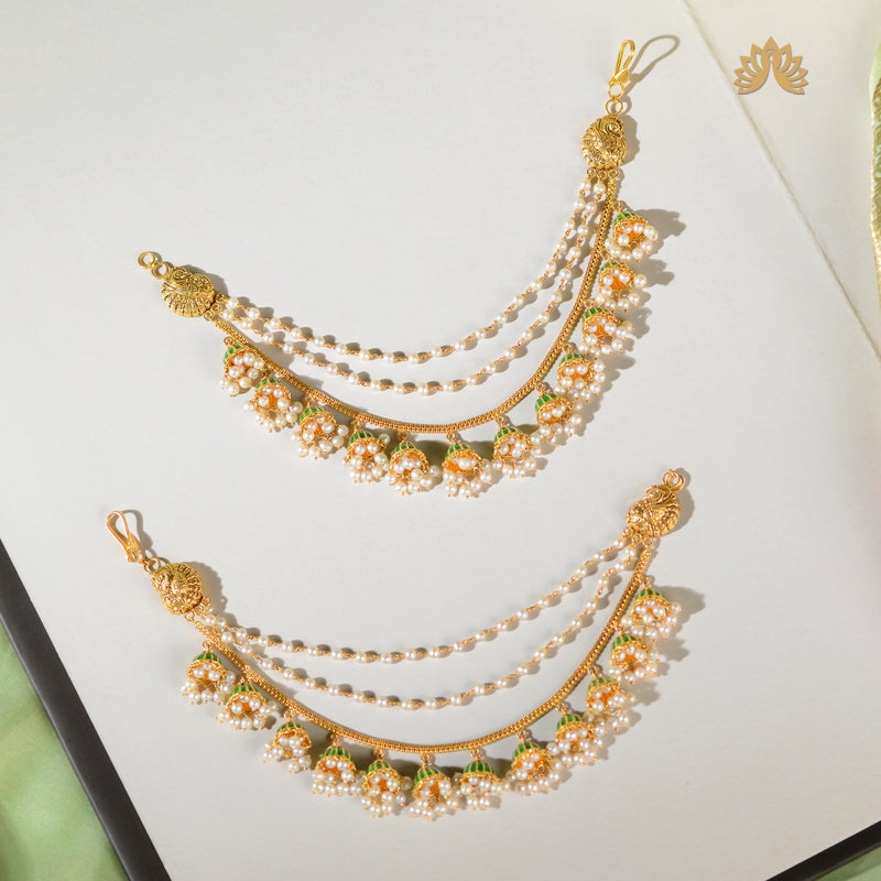 22K Gold Traditional Champaswaralu