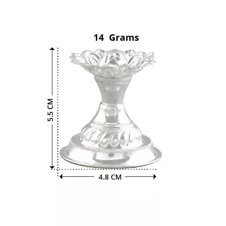 Silver Plain Agarbatti Stand