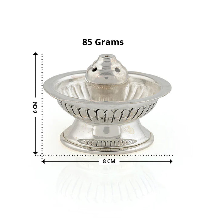 Classic Silver Agarbathi Stand