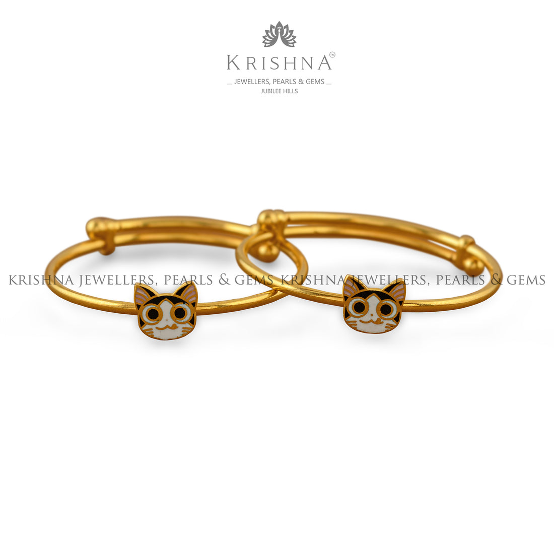 Gold Braclets For Babies - Krishna Jewellers Pearls and Gems