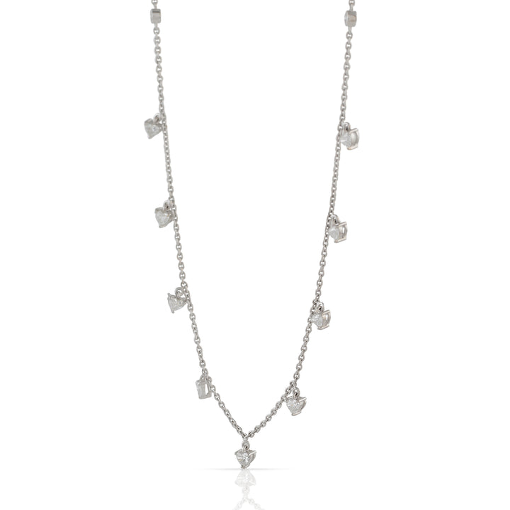 Gold Italian Heart Charm Chain Necklace - Krishna Jewellers Pearls and Gems