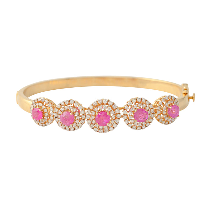 Bedazzling Diamond Tennis Bracelet - Krishna Jewellers Pearls and Gems