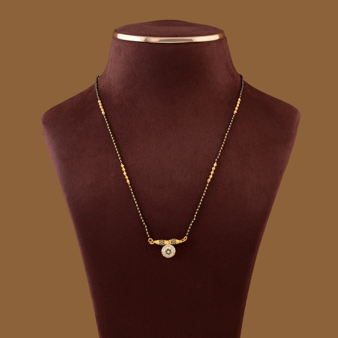 Dainty Traditional Gold Mangalsutra - Krishna Jewellers Pearls and Gems