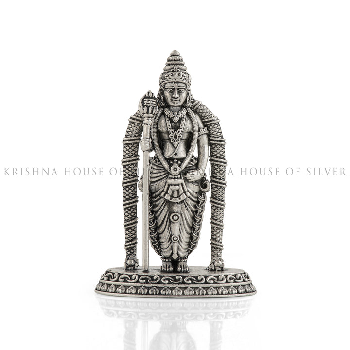 92.5 Sterling Silver Murugan Idol
