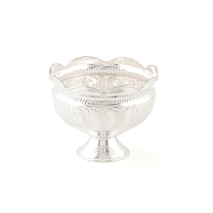 92.5 Pure Silver Prasadam Bowl