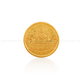 10 Grams Gold Coin 24k with Lakshmi Motif - Krishna Jewellers Pearls and Gems