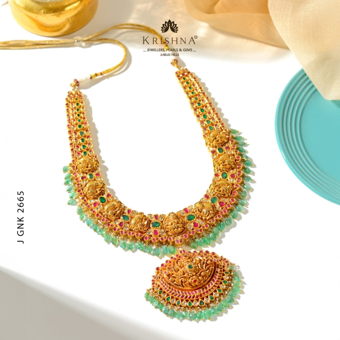 Divine Laxmi Gold Kundan Haram