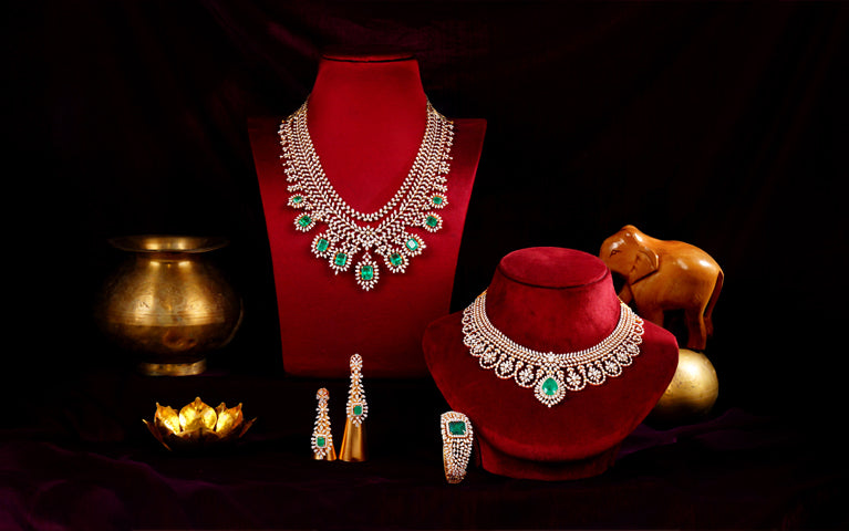 A Simple Guide to Picking Diamond Jewellery That Matches Your Saree