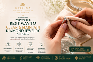 What's the best way to clean and maintain diamond jewelry at home