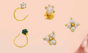 Gold mukku pudaka designs that will stand out on ethnic occasions.