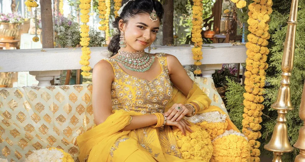 Pull off your Haldi ceremony with these stunning Haldi Jewellery pieces