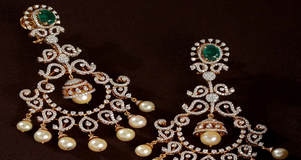 Looking For Earrings? Check Out The Magic Duo Of Pearls & Diamonds