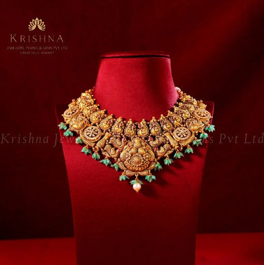 Gold Necklace Designs Short, Long, Choker & Haram Explained
