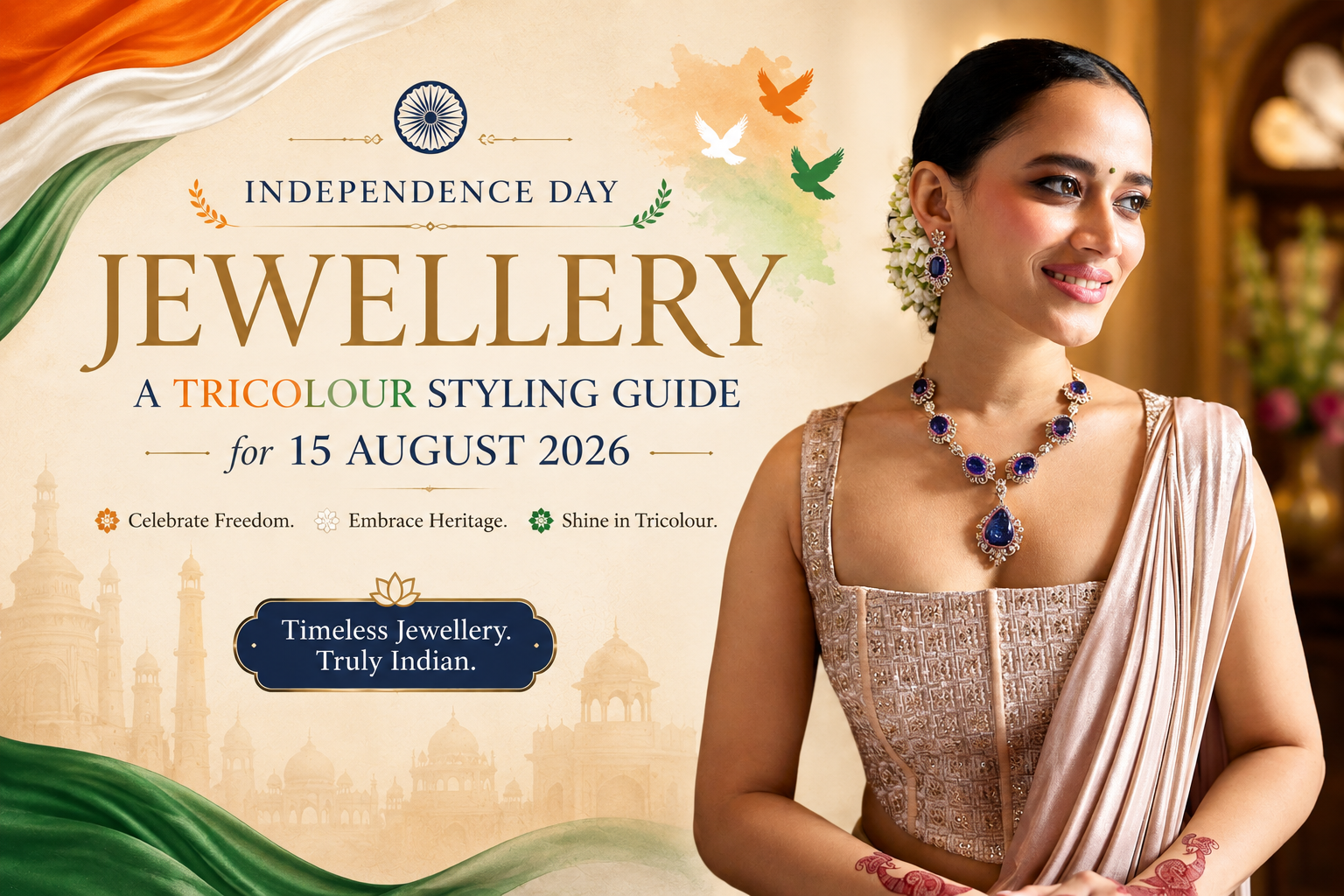 Independence Day Jewellery A Tricolour Styling Guide for 15 August 2026