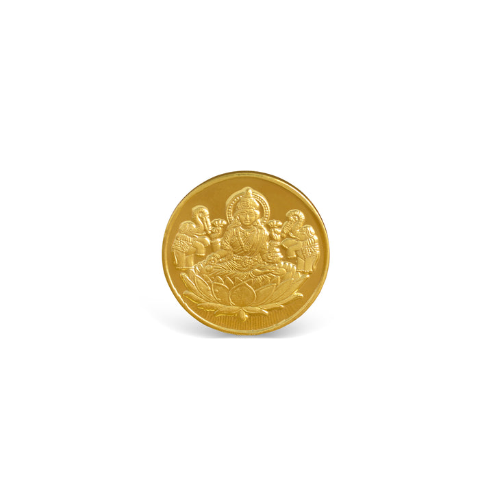 24K Laxmi Gold Coin  in 50 Grams - Krishna Jewellers Pearls and Gems