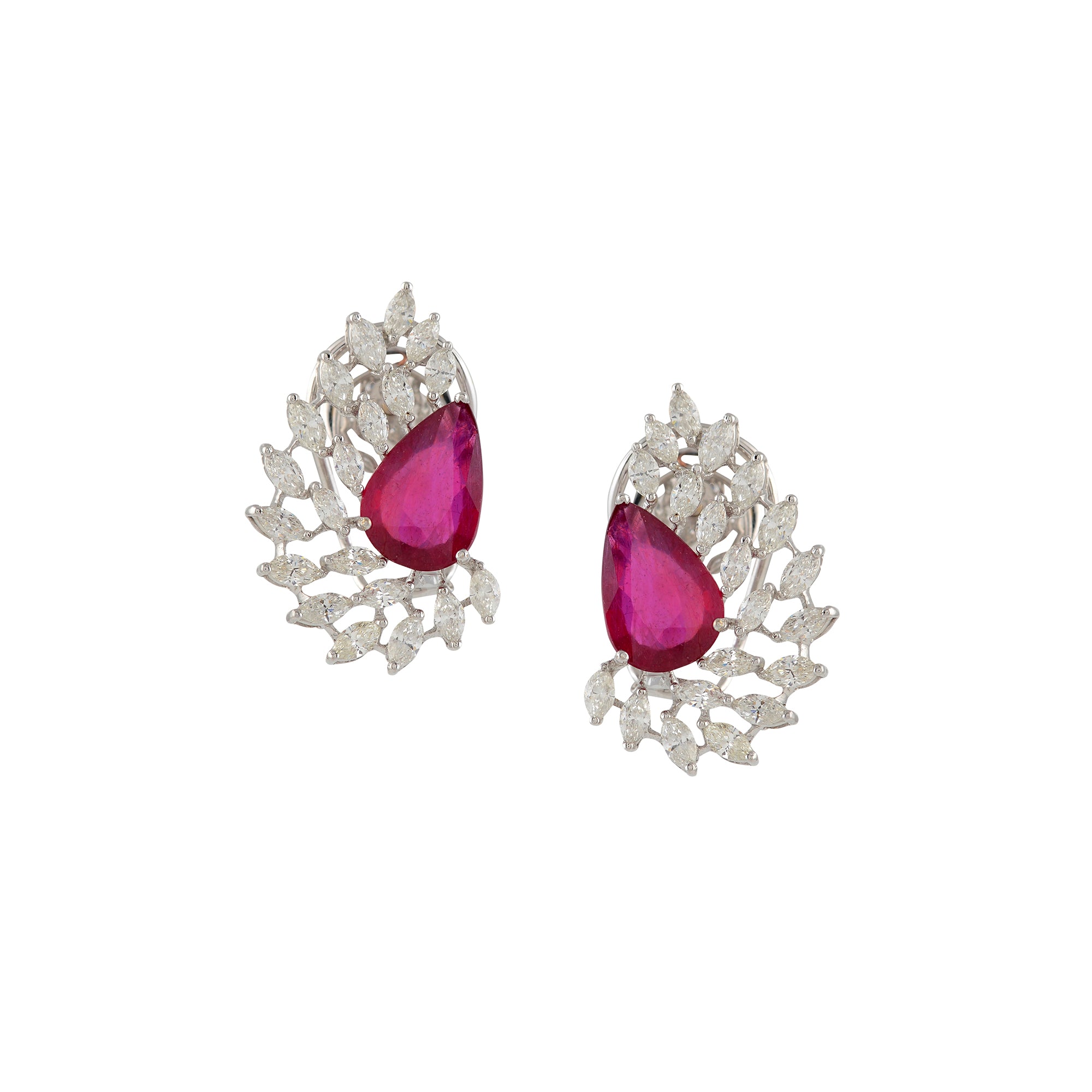 Luxy Diamond Elegance Earrings - Krishna Jewellers Pearls and Gems