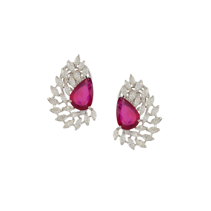 Luxy Diamond Elegance Earrings - Krishna Jewellers Pearls and Gems