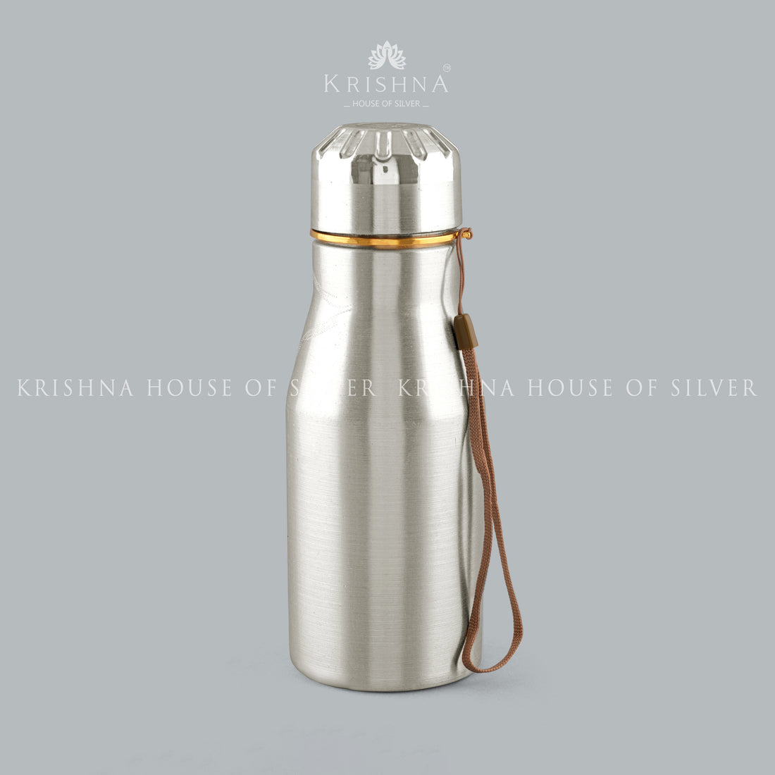 Premium Silver Water Bottle - Krishna Jewellers Pearls and Gems