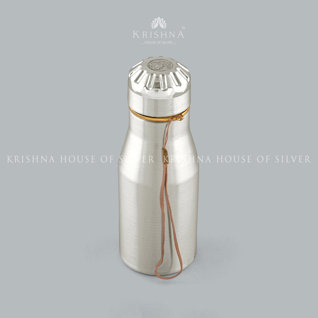 Premium Silver Water Bottle - Krishna Jewellers Pearls and Gems