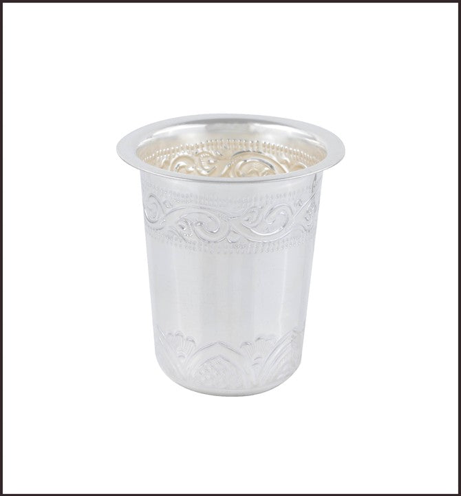 Silver Crafted Glass