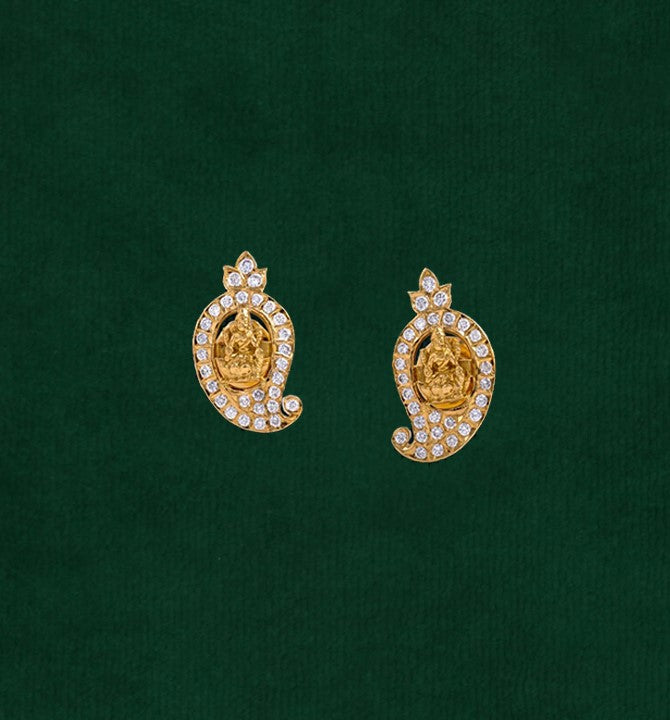 Goddess Lakshmi Ear studs