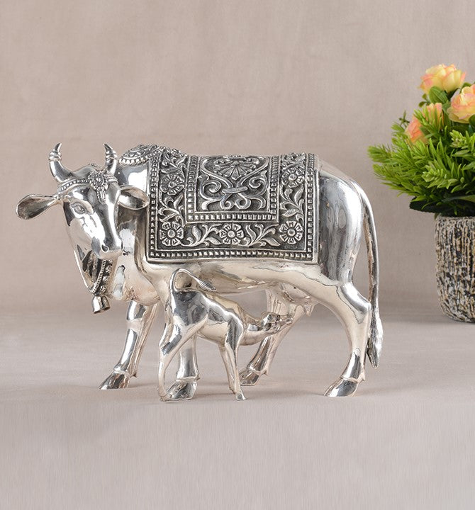 Gau Mata Silver Idol
