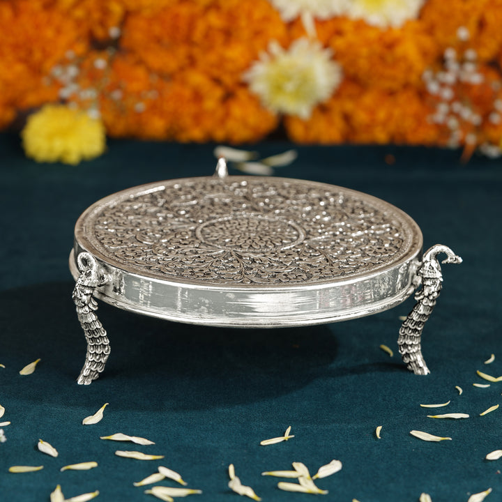 Antique Silver Mukkali - Krishna Jewellers Pearls and Gems