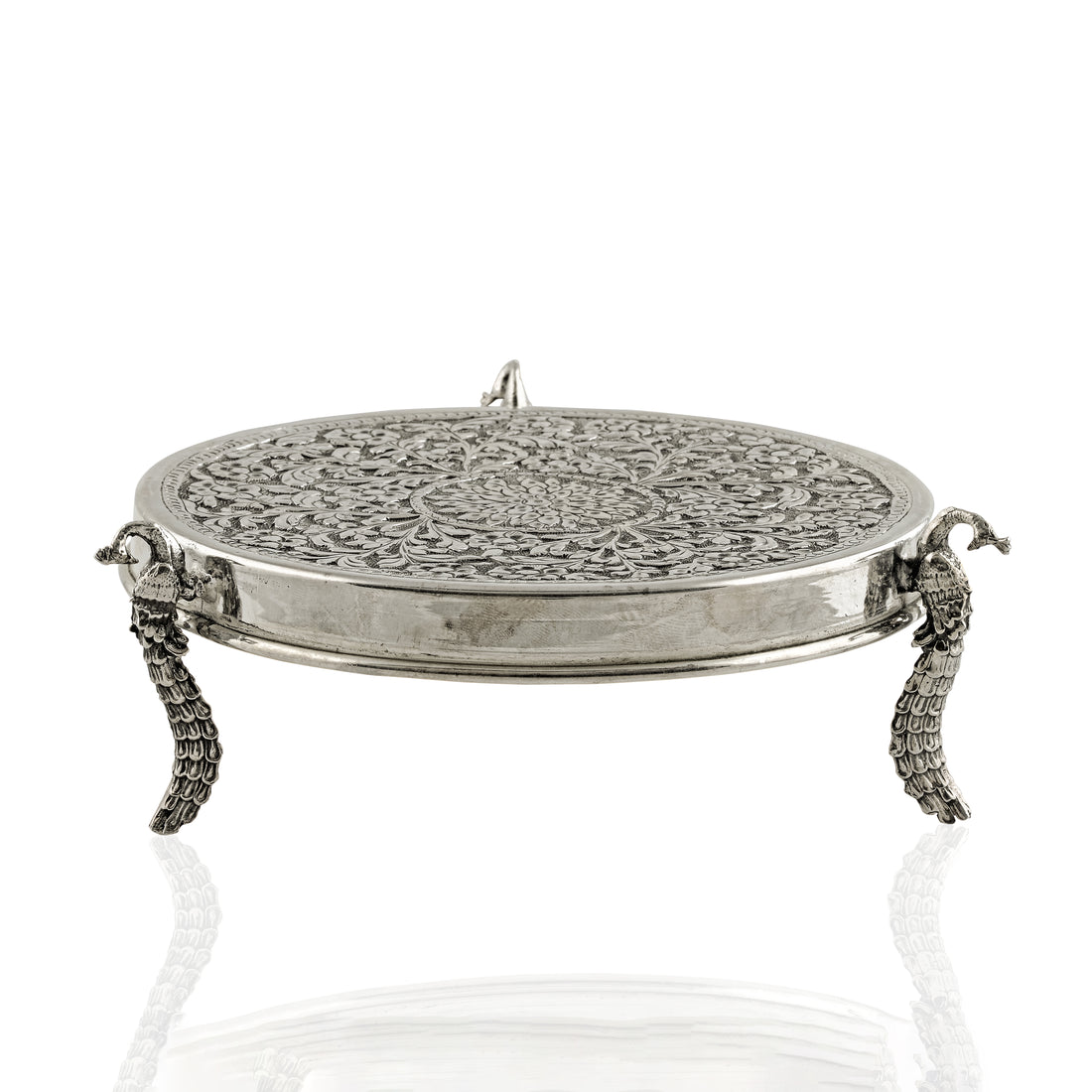 Antique Silver Mukkali - Krishna Jewellers Pearls and Gems