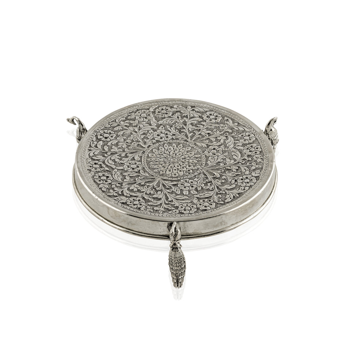 Antique Silver Mukkali - Krishna Jewellers Pearls and Gems