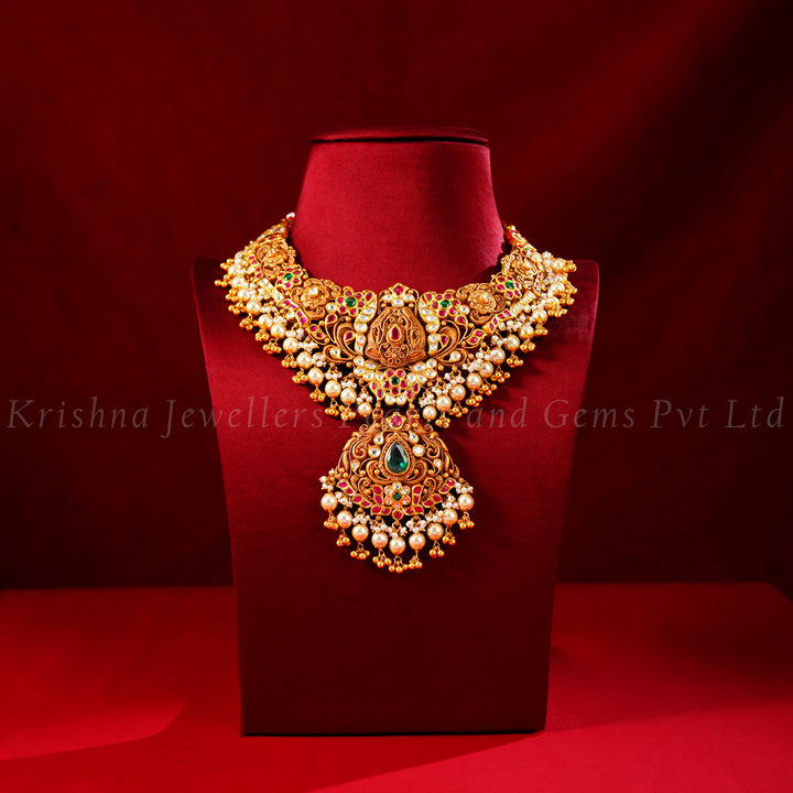 22K Traditional Nakshi Necklace