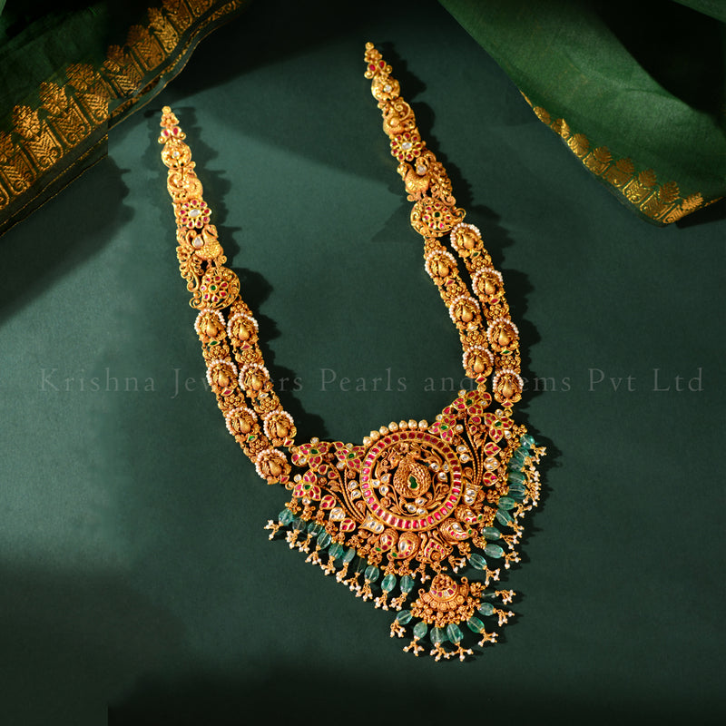 Timeless Bridal 22K Gold Long Haar Necklace