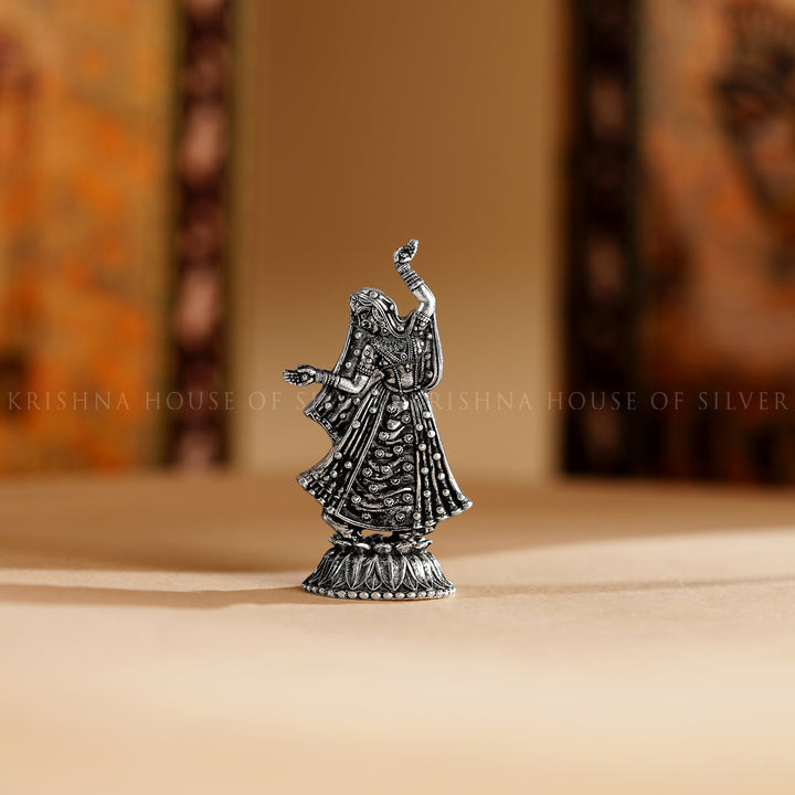 92.5 Silver Fancy Idol with Antique Finish