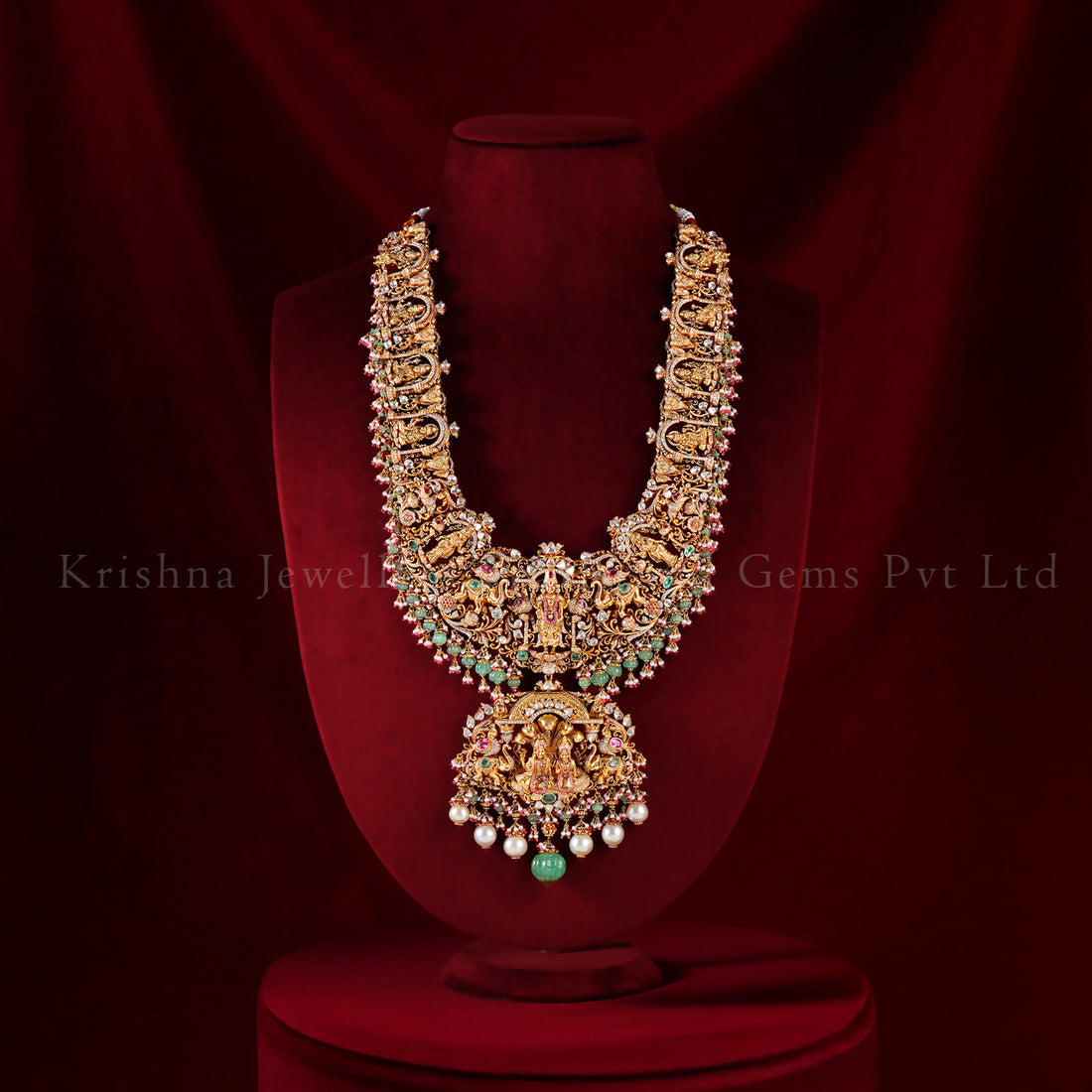 Divine Balaji 22K Gold Bridal Haar Necklace