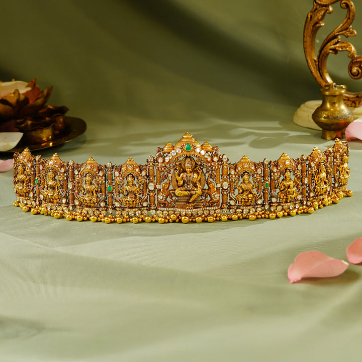 22K Gold Laxmi Devi Bridal Vaddanam