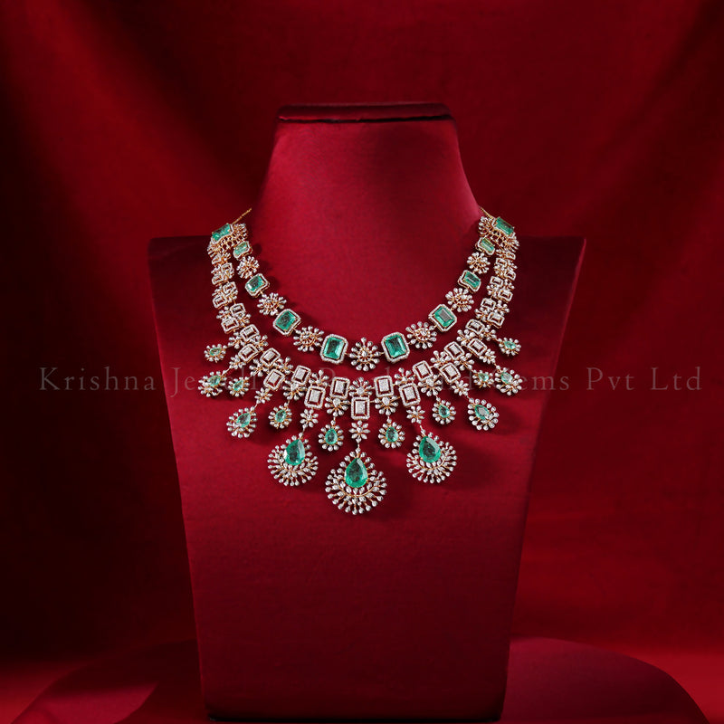 Grand Elegance Diamond Layered Necklace