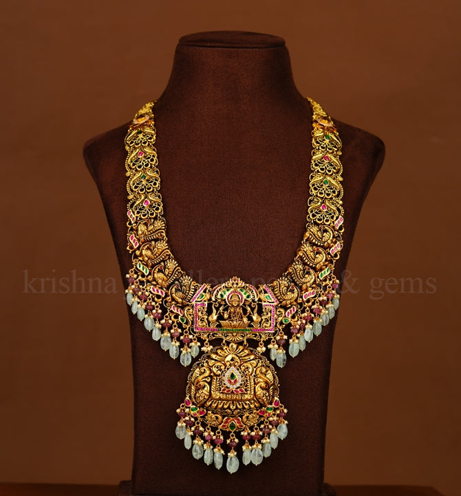 Temple Gold Haram - Precious Stone Beads