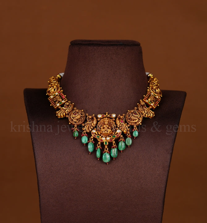 Divine Gold Temple necklace