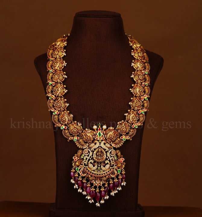 Divine Nakshi Gold Haram Necklace