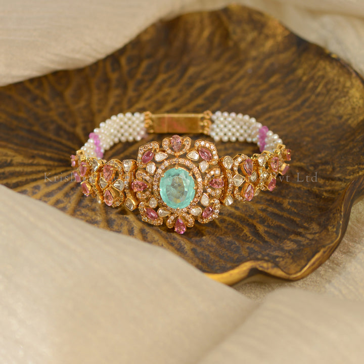 Elegant Polki Bracelet | Timeless Luxury Jewellery for Every Occasion