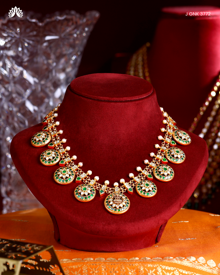 Kundan Bottu Bridal Necklace