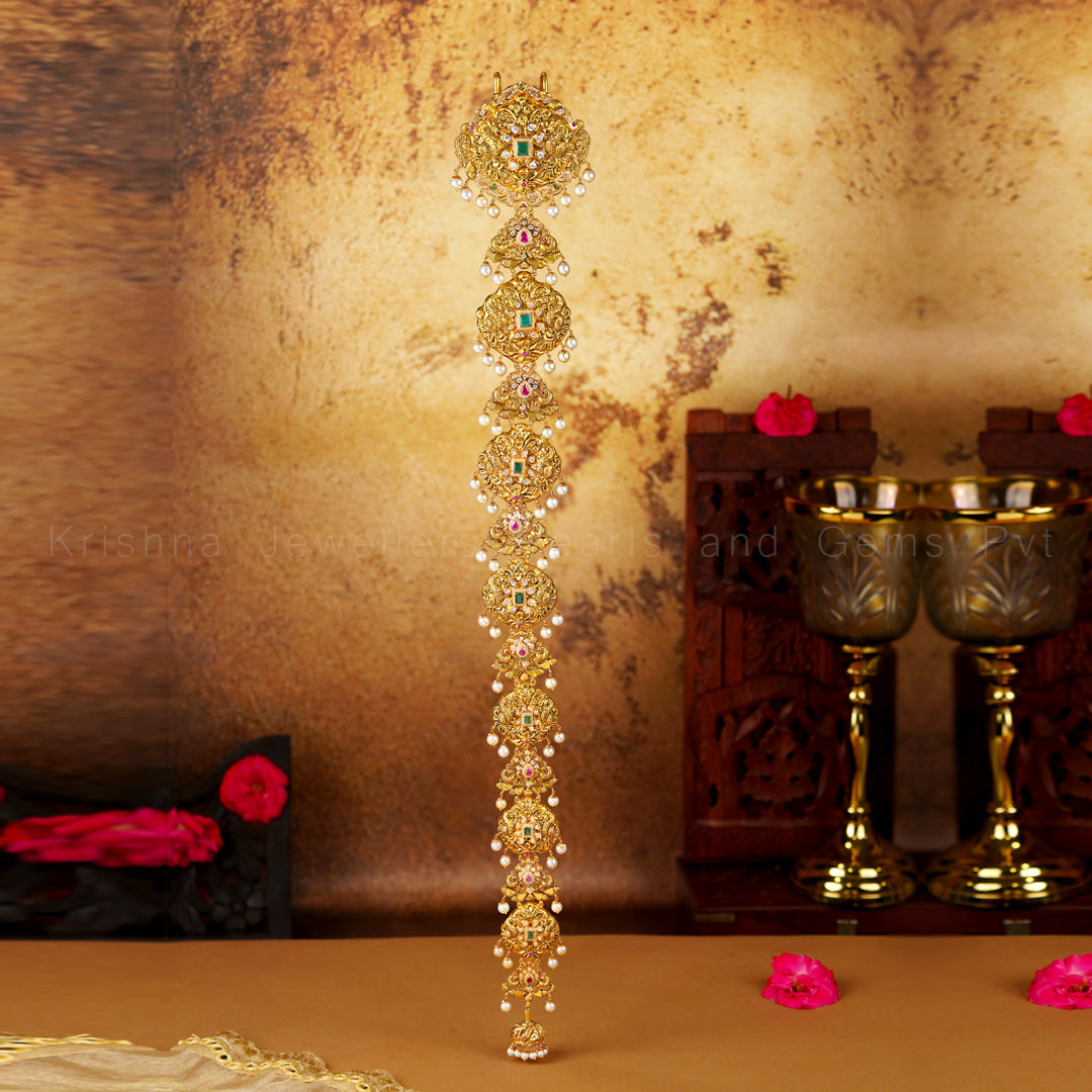22K Gold Traditional Long Jada