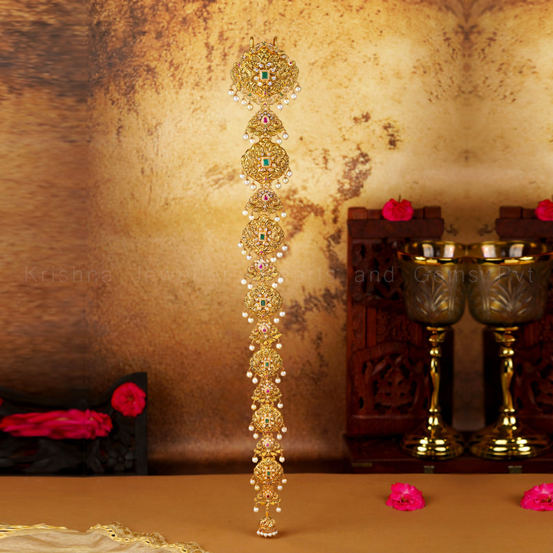 22K Gold Traditional Long Jada