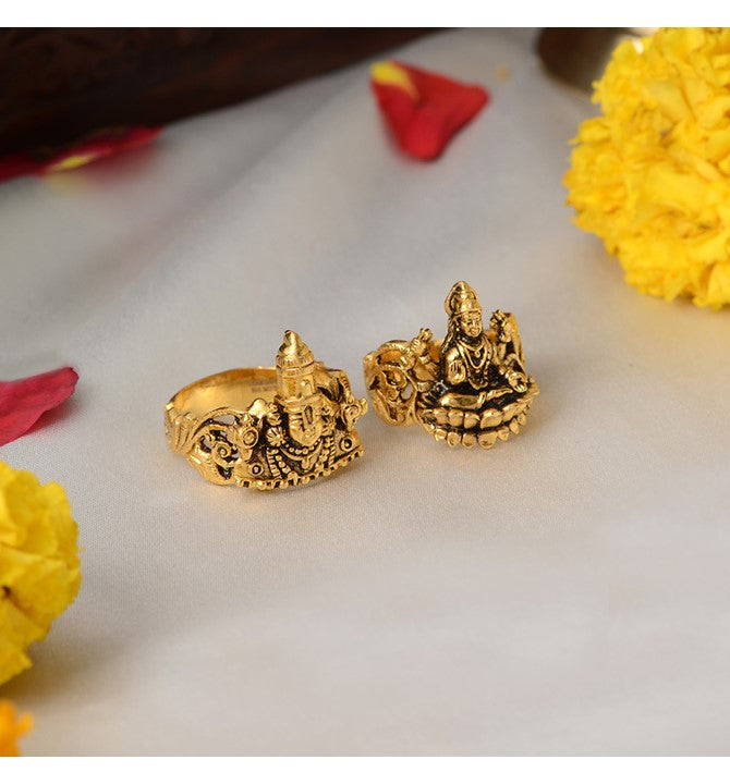 Couple Balaji & Lakshmi Ji Rings