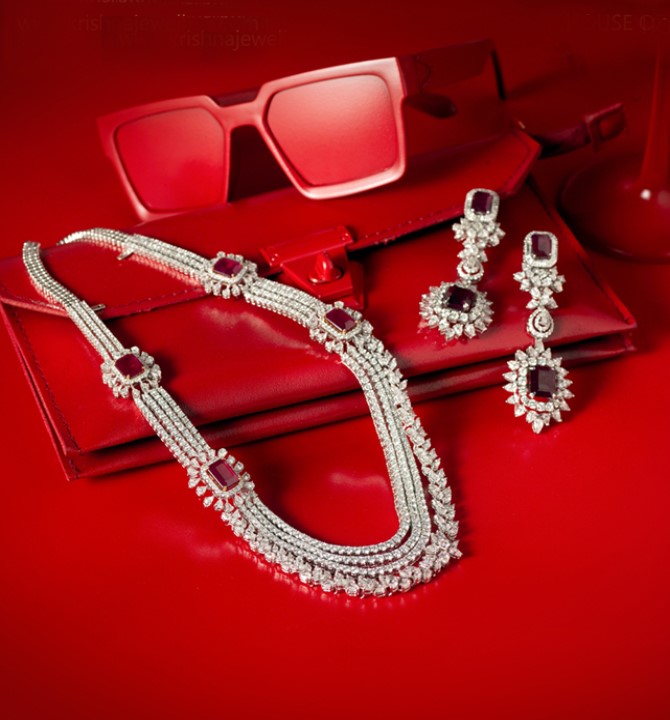 White Gold Diamond Long