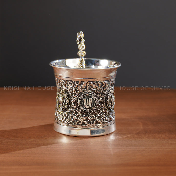 Antique Silver Panchapatra
